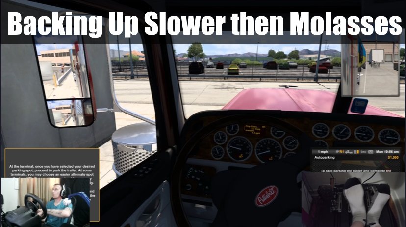 Sim Racer Try's American Truck Simulator