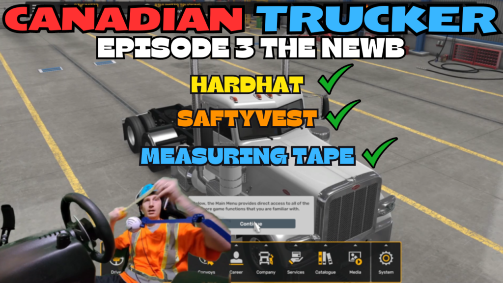 American Truck Simulator - The Newb LOL Pure Comedy